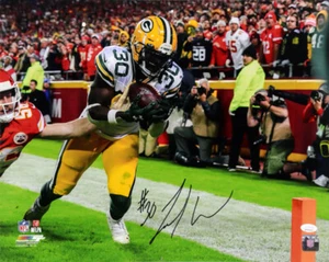 JAMAAL WILLIAMS SIGNED AUTOGRAPHED GREEN BAY PACKERS VS CHIEFS 16x20 PHOTO JSA - Picture 1 of 1