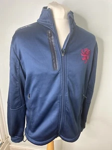 BLK Men's Blue Zip Through Fleece Lined Jacket Size M #BMX45 - Picture 1 of 9