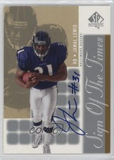2000 SP Authentic Sign of the Times Jamal Lewis #JL Rookie Auto RC
