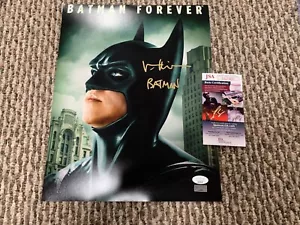 Val Kilmer Batman Forever Autographed 11x14 Photo JSA Celebrity - Picture 1 of 4
