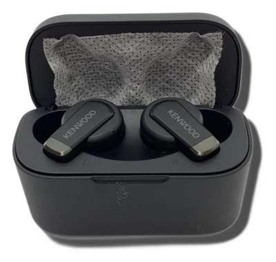 KENWOOD KH-BIZ70T-B (Black) Earbuds 2723 Tested & Works - Image 1 of 4