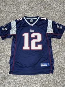 Reebok Tom Brady Patriots Jersey Kids Sz XL (1494) - Picture 1 of 8