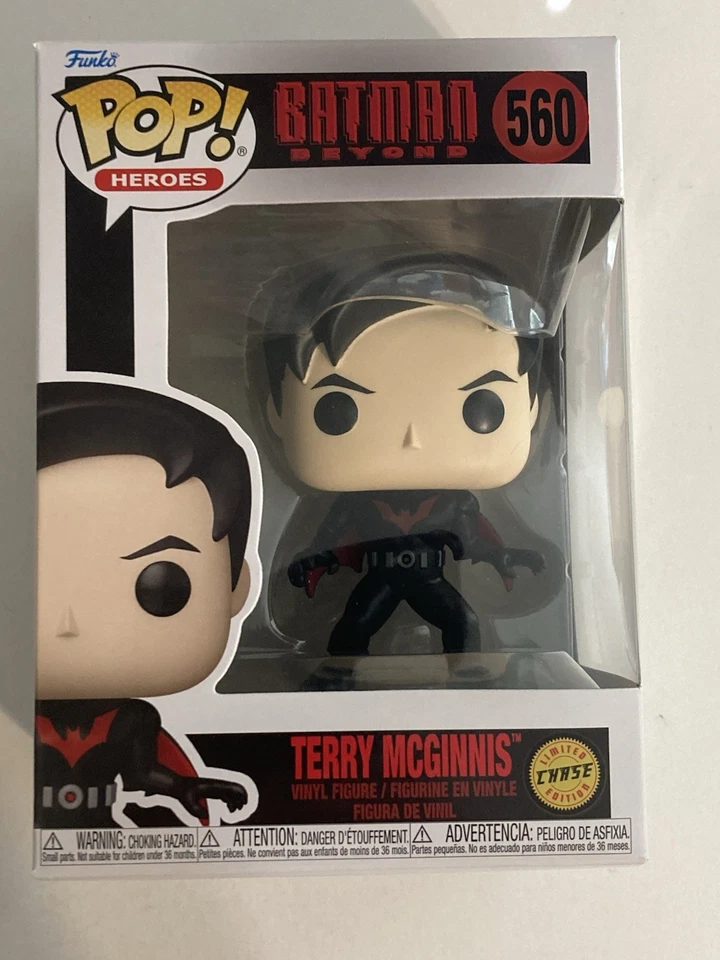 Funko Pop Heroes DC Batman Beyond #560 Terry McGinnis CHASE & REG Lot 2025