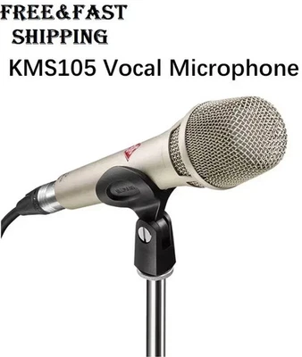 Neumann KMS 105 Supercardioid Condenser Handheld Vocal Microphone - Gold - Image 1 of 4