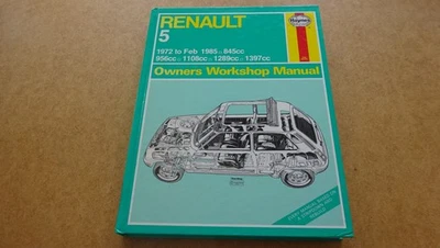 Renault 5 Haynes Owners Workshop Manual - Image 1 of 2