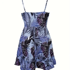 Ladies' SpringSummer Vacation Style Beach Bohemian Slimming Strap Dress - Picture 1 of 3