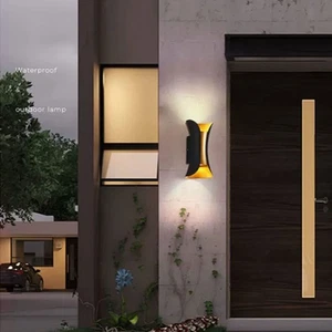 Outdoor Wall Lights 10W 3000K LED Porch Lights Wall Lamp Sconce for House Patio - Picture 1 of 13