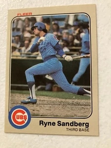 Ryne Sandberg 1983 Fleer Rookie Card RC #507 Chicago Cubs NM or BETTER - Bild 1 von 4
