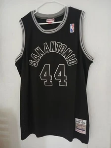 George Gervin Mitchell & Ness 1979-80 Hardwood Classics Spurs Jersey Mens XXL - Picture 1 of 4