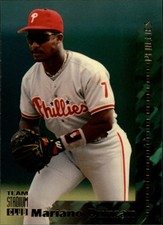 1994 Stadium Club Team Philadelphia Phillies Baseball Card #217 Mariano Duncan