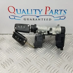 SKODA FABIA IGNITION LOCK BARREL WITH 2 KEYS MK3 2016 6C0905865 - Picture 1 of 14