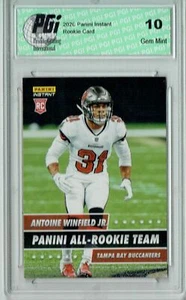 Antoine Winfield Jr 2020 Panini #ART-22 All Rookie Team 1/648 Rookie Card PGI 10 - Picture 1 of 1