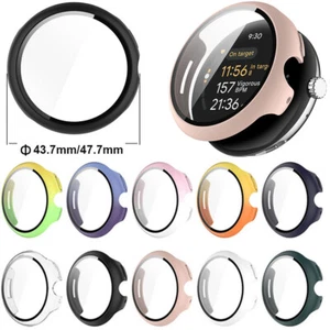 Coque PC pour Google Pixel Watch 3 41mm/45mm Verre Trempé Protecteur d'écran - Photo 1 sur 21