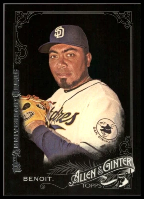 2015 Topps Allen and Ginter X 10th Anniversary #323 Joaquin Benoit Padres - Image 1 of 2