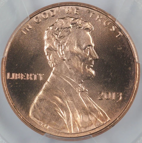 2013 PCGS MS67RD Lincoln Cent 47027938 Cover