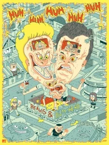 Póster Beavis and Butt-Head - Póster decoración de pared - Imagen 1 de 9