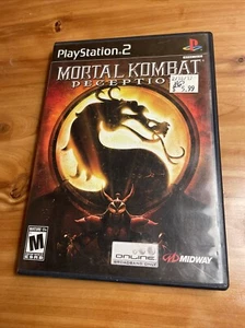 Mortal Kombat Deception Playstation 2 Game PS2 2004 Complete Black Label - Picture 1 of 5