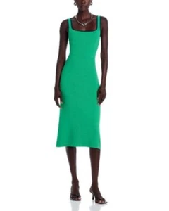 Vestido ajustado STAUD Paityn EN VERDE PARA MUJER TALLA XS XS PEQUEÑO NUEVO - Imagen 1 de 5