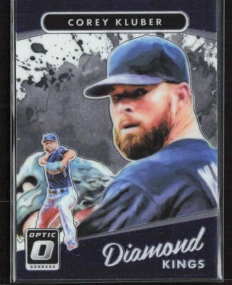 2017 Donruss Optic #8 Corey Kluber - EX / Near Mint - Image 1 of 2