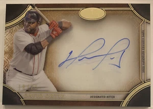 David ORTIZ🔥2015 Topps Tier One Clear One On Card Auto #COA-DO 18/25 NM Red Sox - Picture 1 of 3