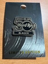 Hard Rock Cafe Alaska Anchorage 50th Anniversary Logo 2021 Pin