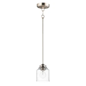 Maxim Lighting Acadia 1-Light Pendant, Satin Nickel - 91260CDSN - Picture 1 of 1