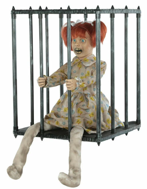 Morris Costumes Caged Kid Girl Costume in Halloween MR123358