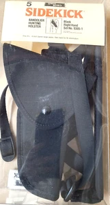 Bersa RH Black Bandolier size 5 Holster 3.7"-6" barrel Large auto 9305-1 - Picture 1 of 12