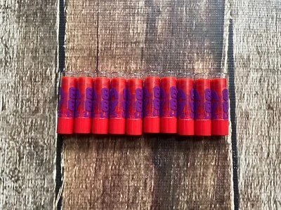 MAYBELLINE 婴儿唇部唇膏 10 件装冬季 FLUSH 165 全新带管 — 第 1/4 张图片