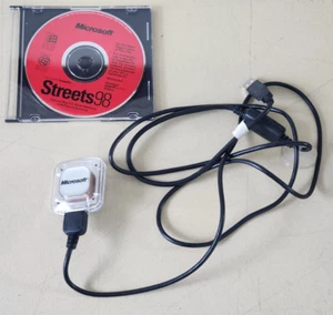 Microsoft GPS-360 GPS Receiver Pharos 360-1000-02 Streets 98 CD-ROM USB Antenna - Picture 1 of 5