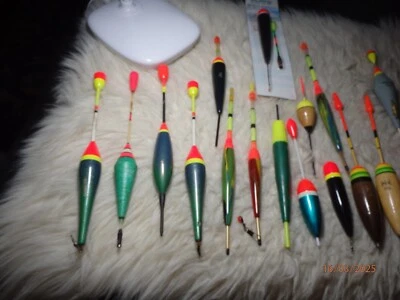 Posen Set Nr 1von 5gr -25gr /Hecht /Zander/Barsch alle Friedfische mit 1 E-Pose  - Bild 1 von 4