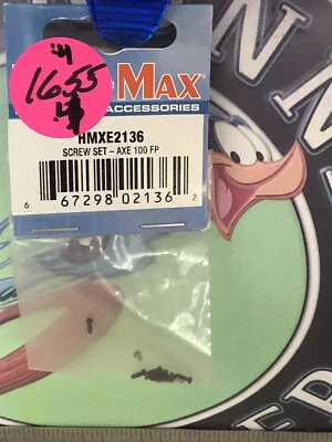 Heli-Max HMXE2136: Screw Set AXE 100 FP NewInPackage USA Shipped - Image 1 of 4