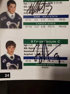 2008-09 Plymouth Whalers NHL Team Signed Program Tyler Seguin 25 Autographs - Picture 1 of 6