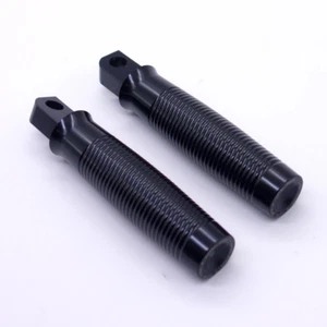 Motorcycle Black CNC Footrest FootPeg For Harley Sportster XL 1200 883 48 - Picture 1 of 7