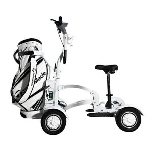 48v Li-Battery Folding 4 Wheels Golf Push Cart Electric Scooter 2400W