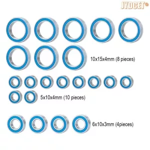 Kits de rodamientos sellados de goma azul de 22 piezas para buggy eléctrico Zillionaire RC 1/10 HSP - Imagen 1 de 4