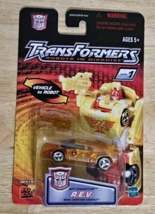 Transformers RID Robots In Disguise Spy Changers R.E.V. New 2001 - Picture 1 of 3