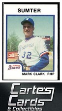 Mark Clark 1987 ProCards #1359  Sumter Braves