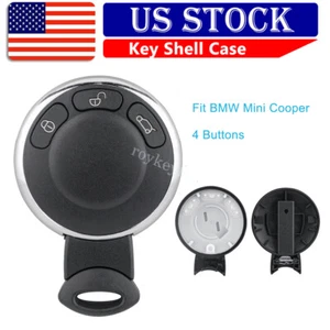 Remote Key Shell Case fit for BMW Mini Cooper R56 R57 R58 R60 R61 3 Button Fob - Picture 1 of 12