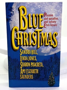 Blue Christmas Sandra Hill Linda Jones Saunders Pisacreta Paperback PB Book 1998 - Picture 1 of 6