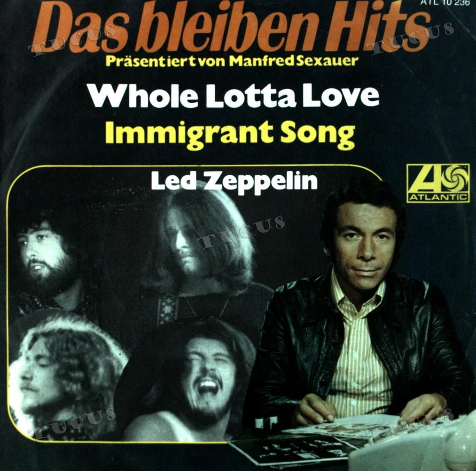 Led Zeppelin - Whole Lotta Love / Immigrant Song 7" (VG+/VG+) '* - Image 1 of 1