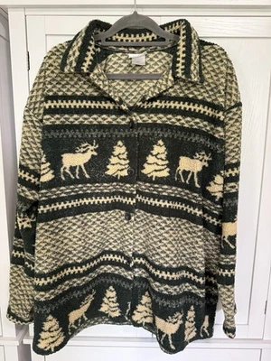 Chaqueta de Colección Tapemeasure Lodge Shacket Hombre’s XL/Mujer’s Gran Tamaño EE. UU. Acogedora Foto 1 de 4