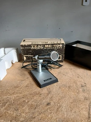 Microfone Teac MC 106 dinâmico microfone antigo - Imagem 1 de 3