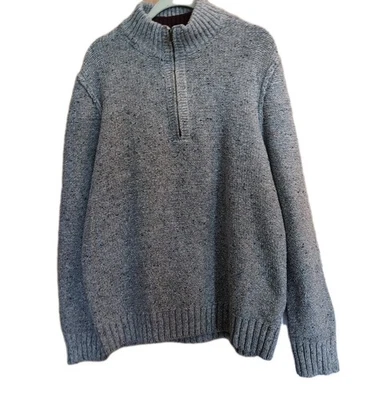 Suéter 7 Diamantes Grand Teton Moteado 1/4 Cremallera Tejido XXL Beige Cabaña de Pescador Foto 1 de 4