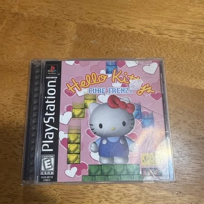Hello Kitty's Cube Frenzy (Sony PlayStation 1, PS1) Complete Tested  - Image 1 of 4