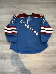 2010-11 Kyle Quincey Colorado Avalanche Game Used Worn NHL Hockey Jersey - Picture 1 of 5