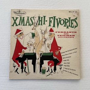 Ferrante and Teicher - Xmas Hi-Fivories - LP Duo Pianists Westminster WL 3044 - Picture 1 of 9