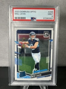 2023 Donruss Optic Will Levis Rookie Rated Rookie #298 Titans PSA 9 - Picture 1 of 2
