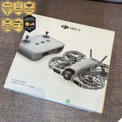 DJI Neo 2 Fly More  Combo Drone RC-N3 Battery x3 Gesture Control Palm ### - Image 1 of 4