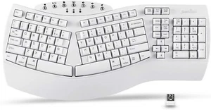 Perixx Periboard-612 Wireless Ergonomic Split Keyboard - Picture 1 of 6